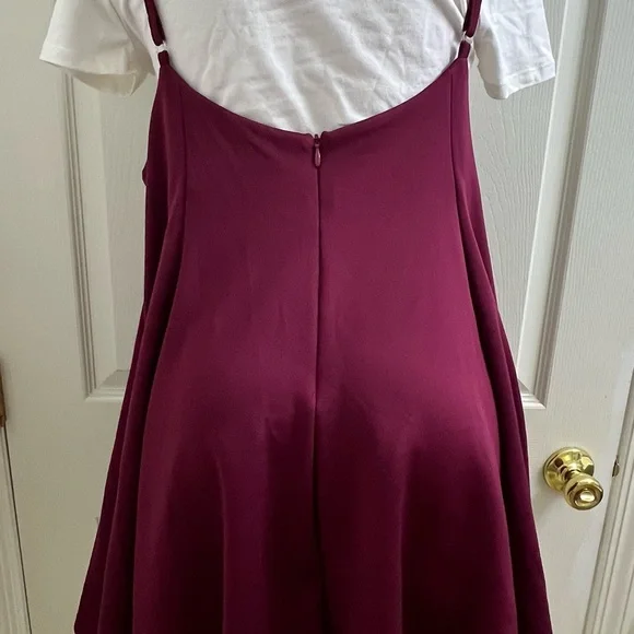 Burgundy Skirt - Picture 3 of 6